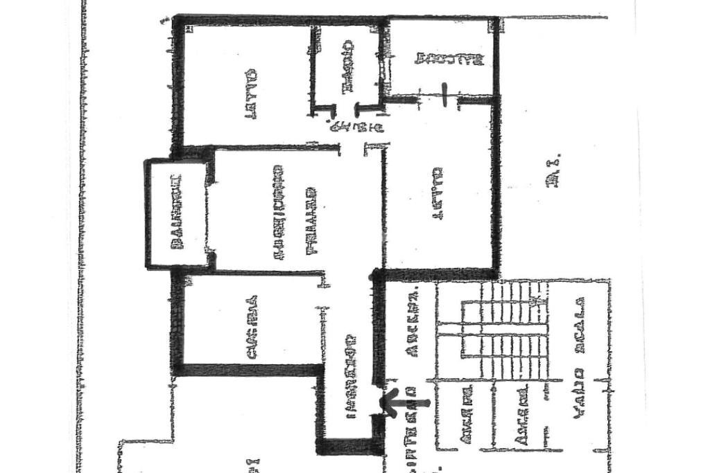 Trilocale Via Selvino Folloni, Reggio nell'Emilia - planimetria 1