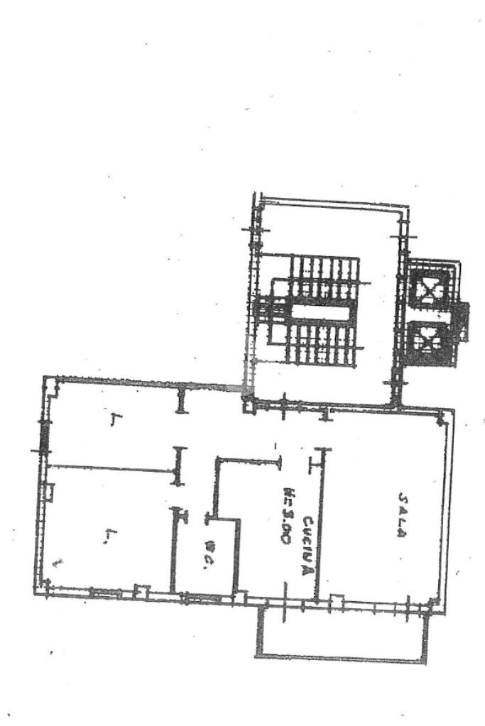 Three-room apartment Via Giovanni Bolognesi, Reggio nell'Emilia - floor plans 1