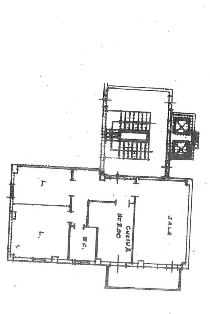 Three-room apartment Via Giovanni Bolognesi, Reggio nell'Emilia - floor plans 1