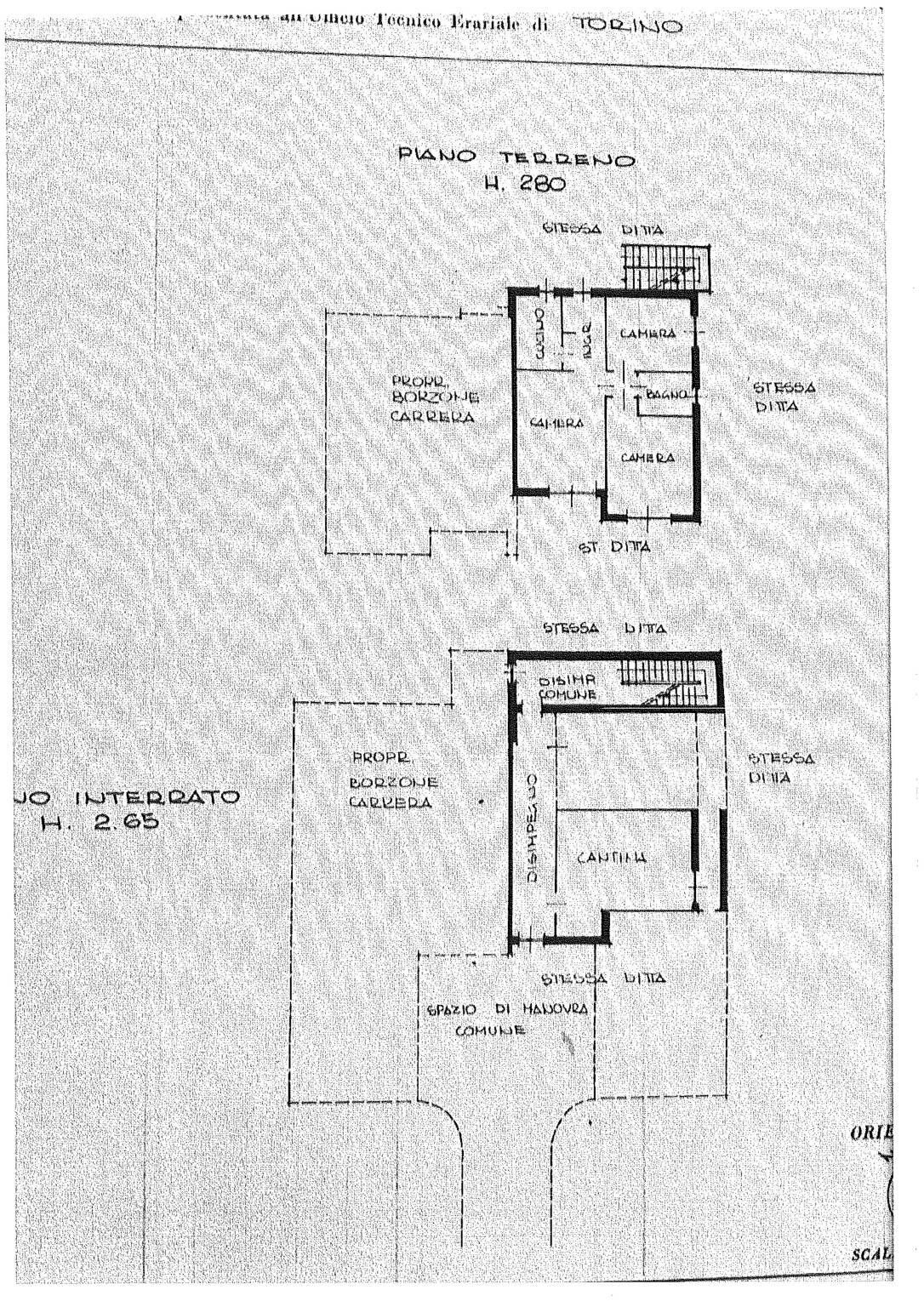 Quadrilocale via Nino Costa, Chieri - planimetria 1