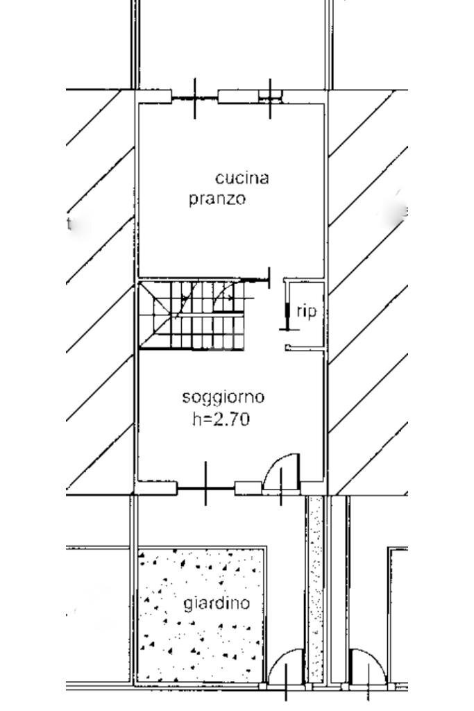 Villa a Schiera Via Generale dalla Chiesa, San Maurizio Canavese - planimetria 1