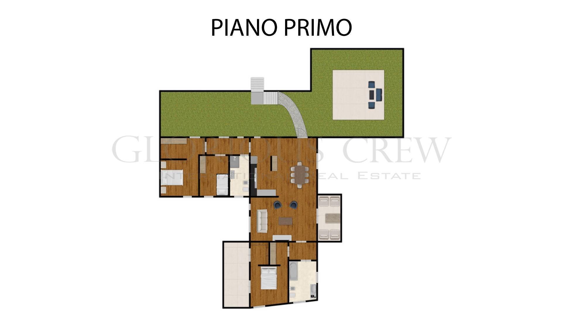 Foto 17 - Four-room apartment Via San Bartolomeo, Salò - floor plans 1