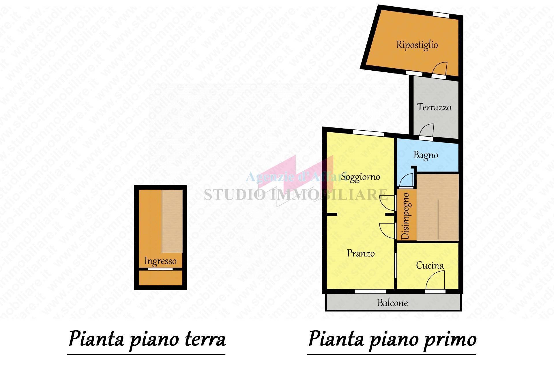 Foto 12 - Casa semi indipendente via Bertioli
 
31, Ostiglia - planimetria 1