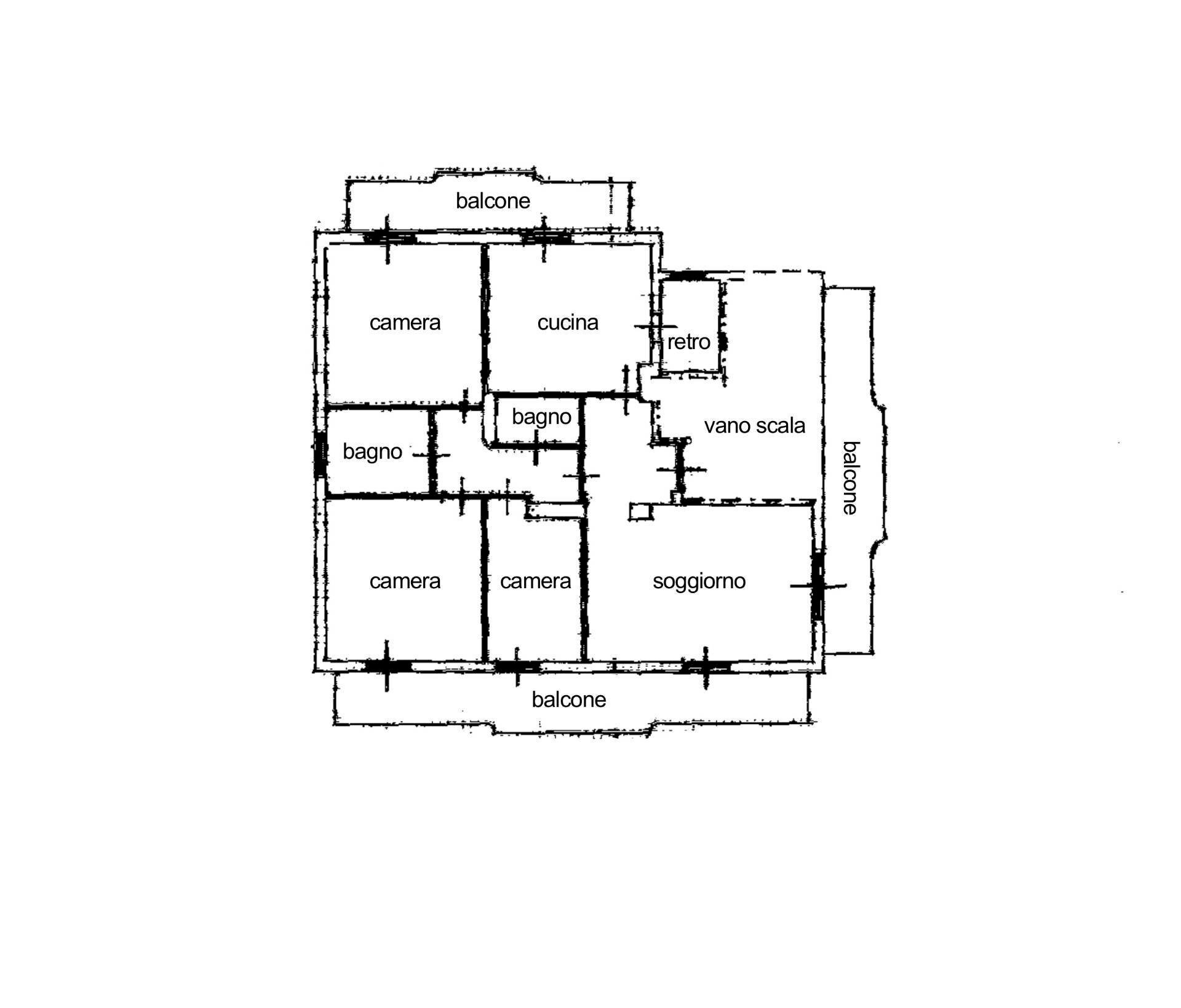 Foto 42 - Apartment Via Monte Conero
 
2, San Benedetto del Tronto - floor plans 1