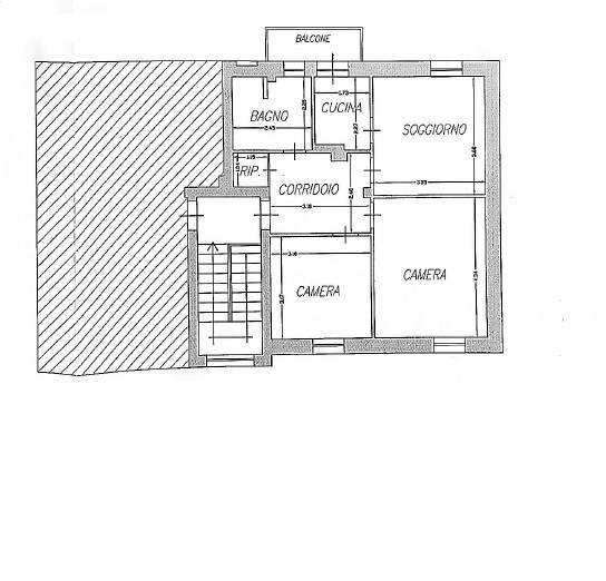 Foto 27 - Attic via San Pietro, Montemarciano - floor plans 1
