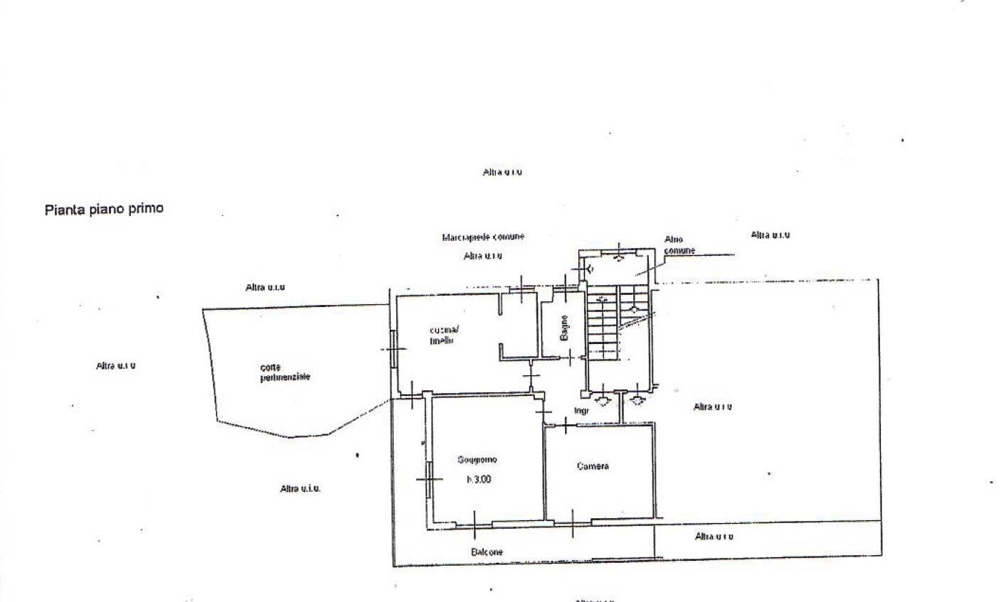 Foto 12 - Trilocale via concezione
 
10, Finale Ligure - planimetria 1