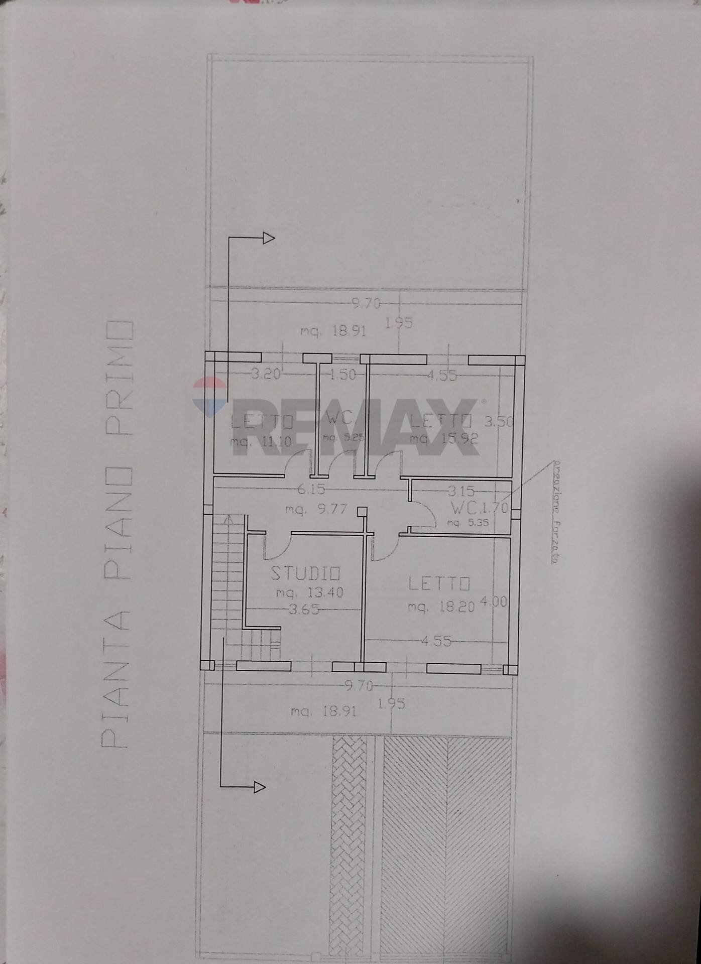 Pianta 2D - Terreno edificabile contrada Scala Vecchia, Paterno - foto 2