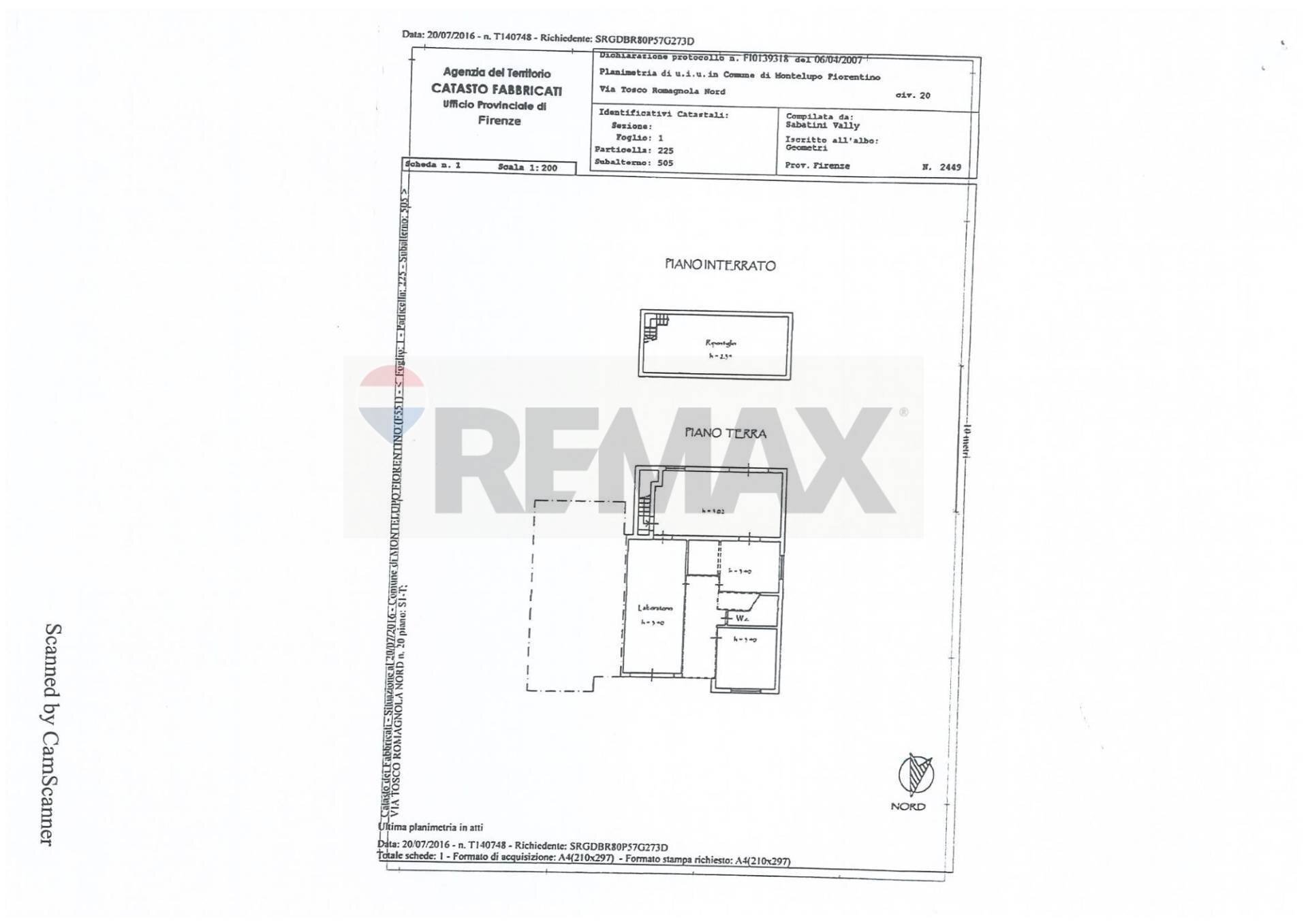 planimetria piano terra - Appartamento Via Tosco Romagnola Nord
 
62, Montelupo Fiorentino - planimetria 1