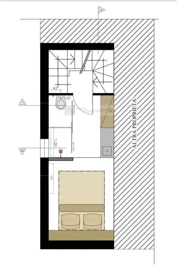 Foto 34 - Casa semi indipendente Forte dei Marmi - planimetria 1