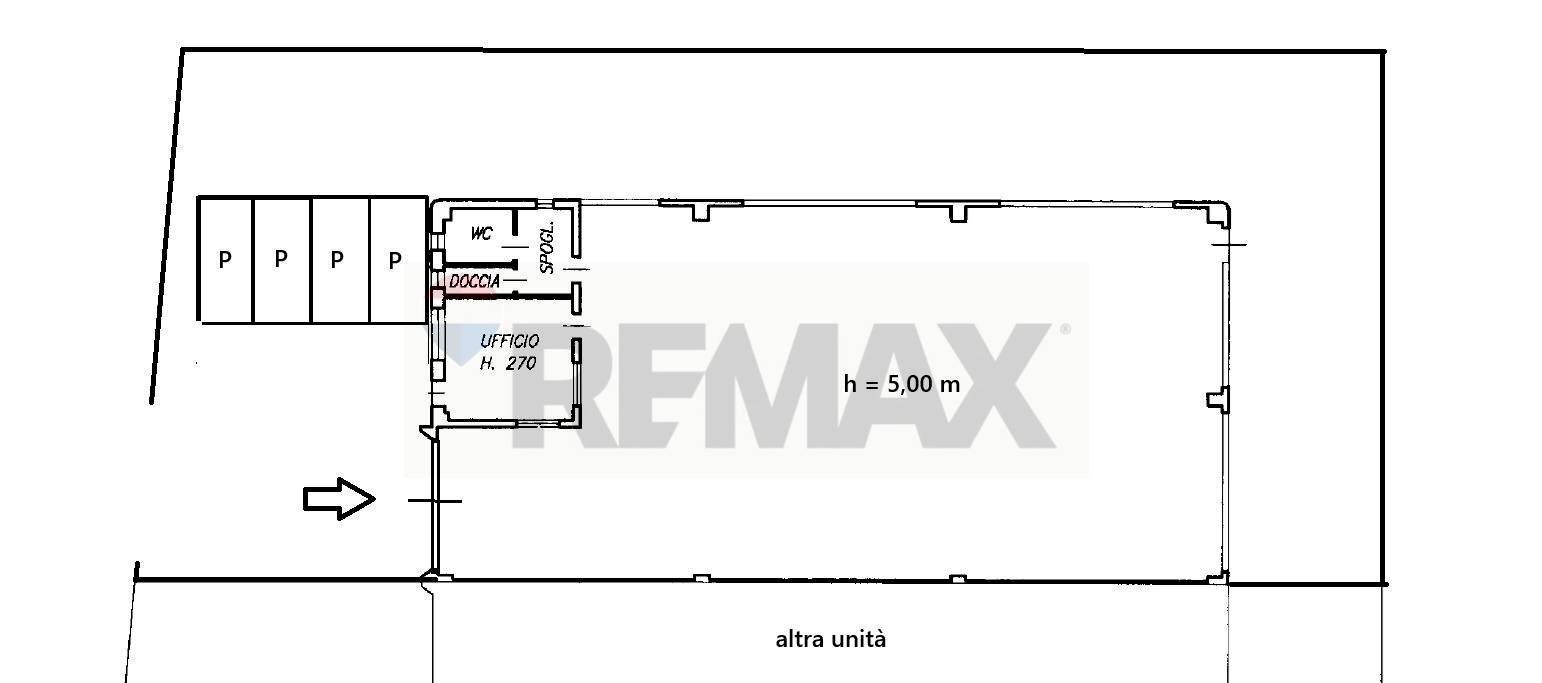 Pianta 2D - Laboratorio Via Dell'Artigianato
 
22, Curtatone - planimetria 1