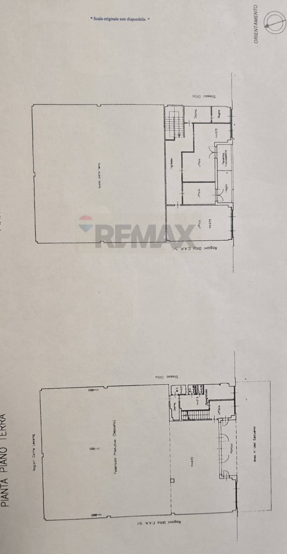 Pianta 2D - Shed strada Pedemontana
 
21/L, Traversetolo - floor plans 1