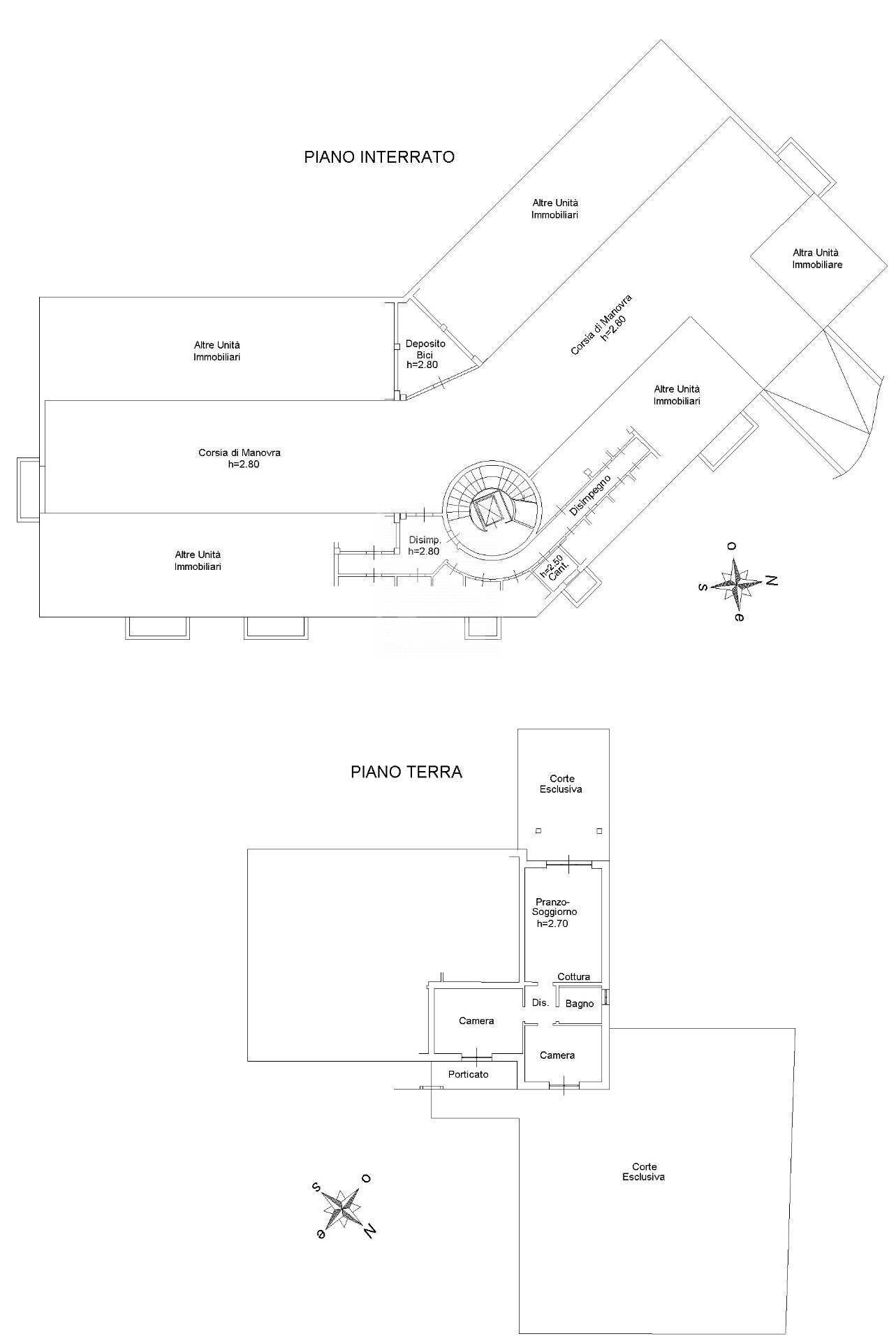 Foto 36 - Three-room apartment via sammicheli, Peschiera del Garda - floor plans 1