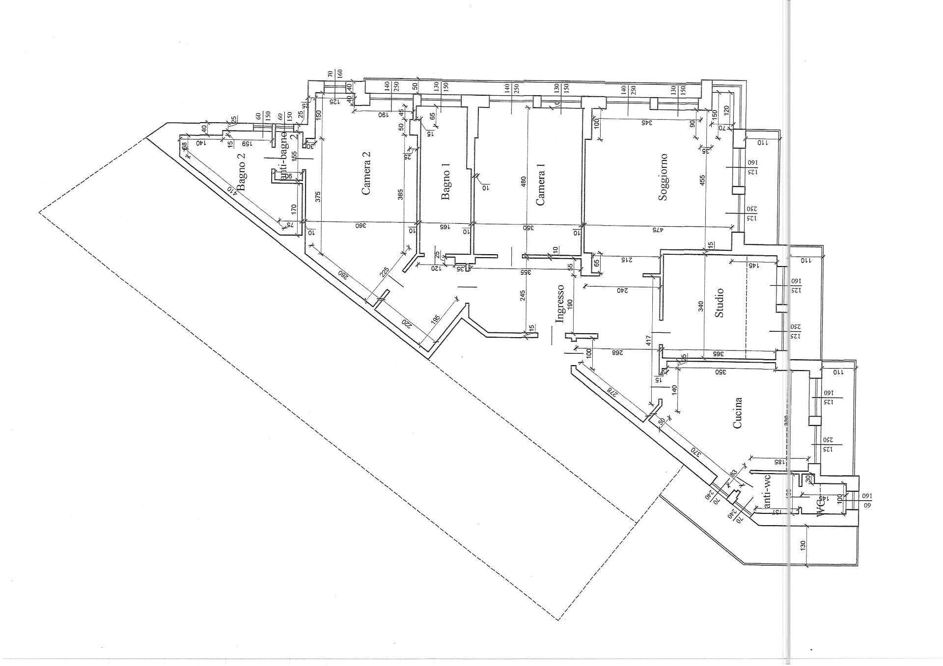 Foto 48 - Appartamento corso Svizzera
 
76, Torino - planimetria 1