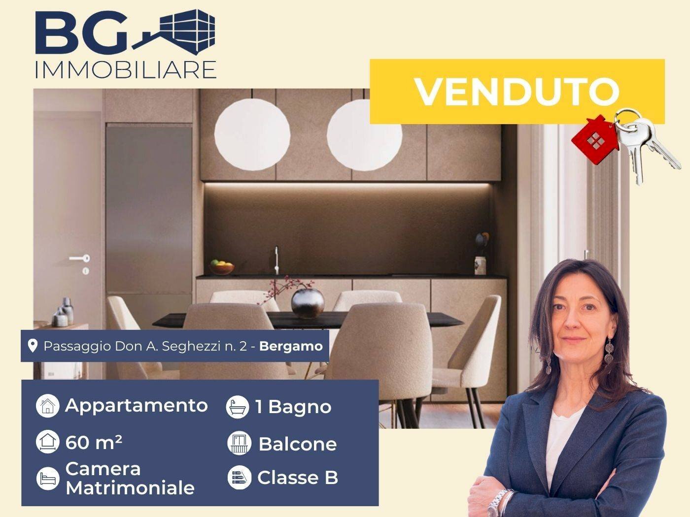 Foto 1 - Bilocale Passaggio Don Antonio Seghezzi
 
2, Bergamo - foto 1