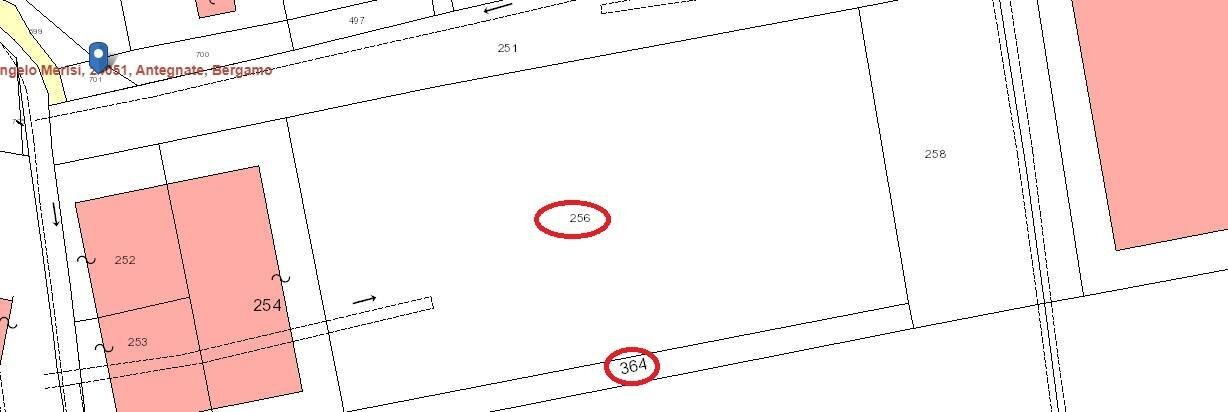 Foto 16 - Building land Via Michelangelo Merisi, Antegnate - floor plans 1