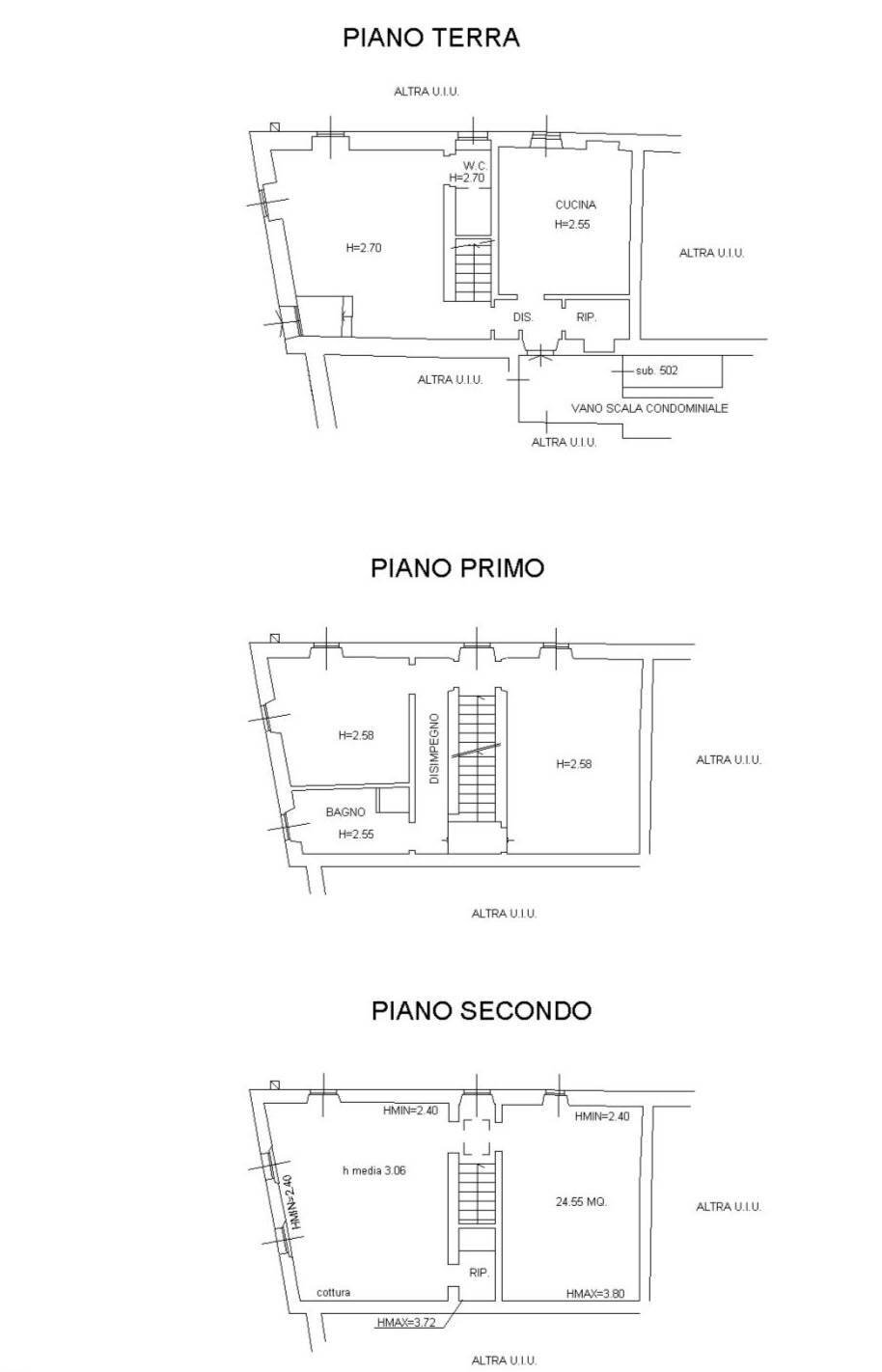 Foto 14 - Appartamento Viale Roma
 
12, Scarperia e San Piero - planimetria 1