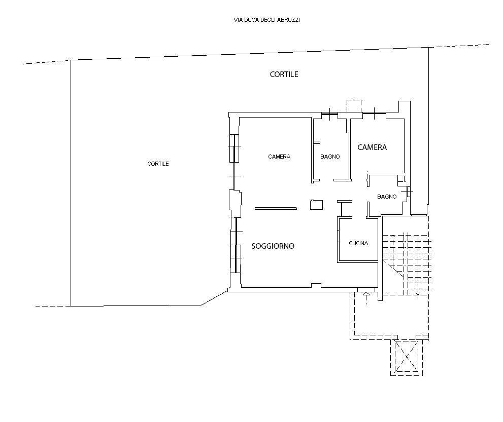 Foto 20 - Trilocale Via delle Magnolie, Sanremo - planimetria 1