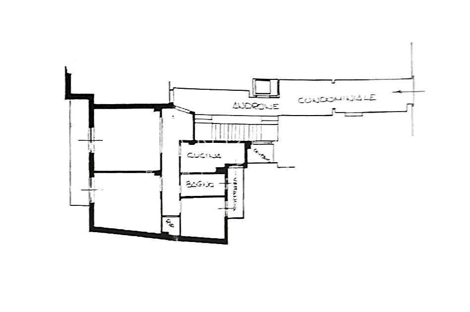 Foto 16 - Trilocale Via Franco Norero, Sanremo - planimetria 1