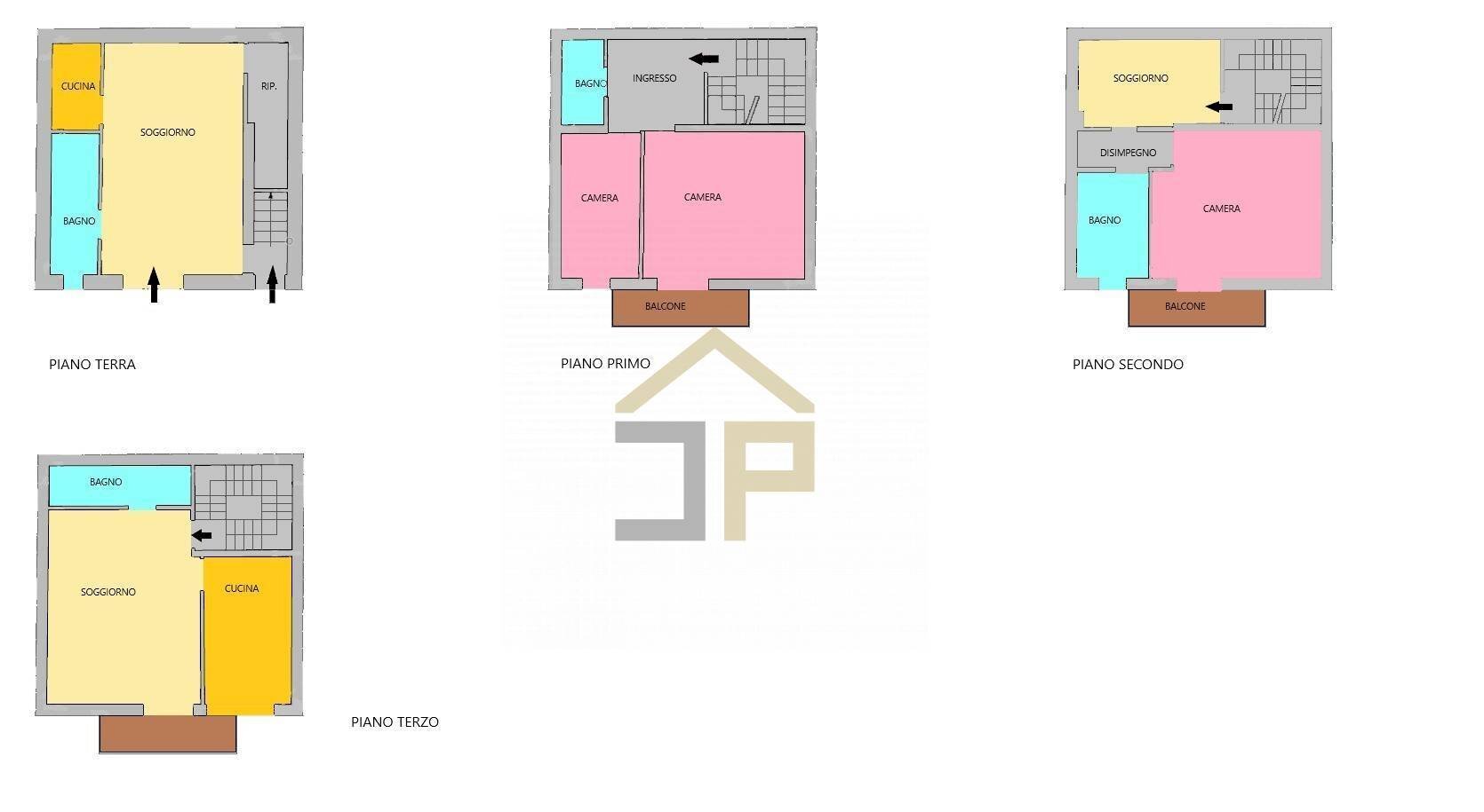 Foto 48 - Independent house Via Giovanni Meli
 
69, Castellammare del Golfo - floor plans 1