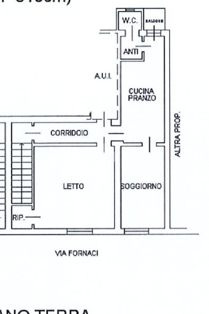 Semi-detached house Via Fornaci, Cesena - floor plans 1