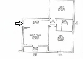 Trilocale Via Fiume Montone Abbandonato, Ravenna - foto 12