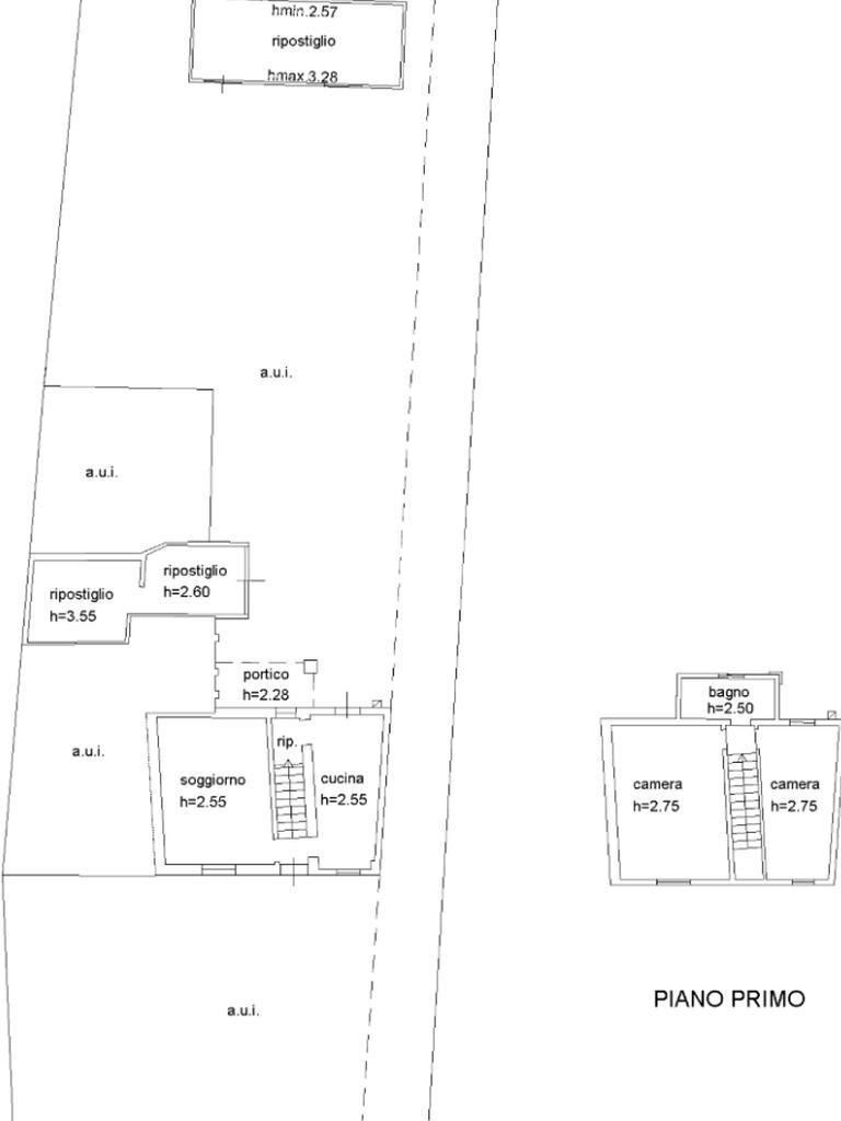 Four-room apartment Viale Litorale Marina, Cesenatico - floor plans 1