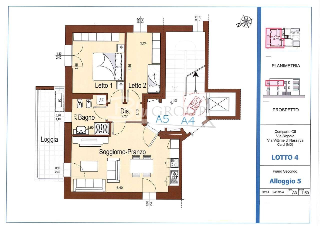 Three-room apartment Carpi - photo 3