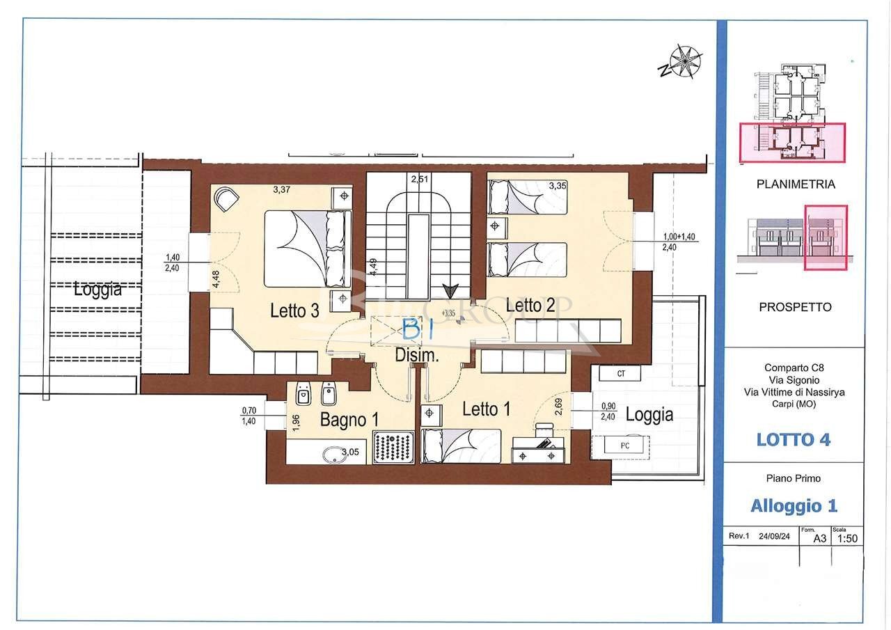 Four-room apartment Carpi - photo 3