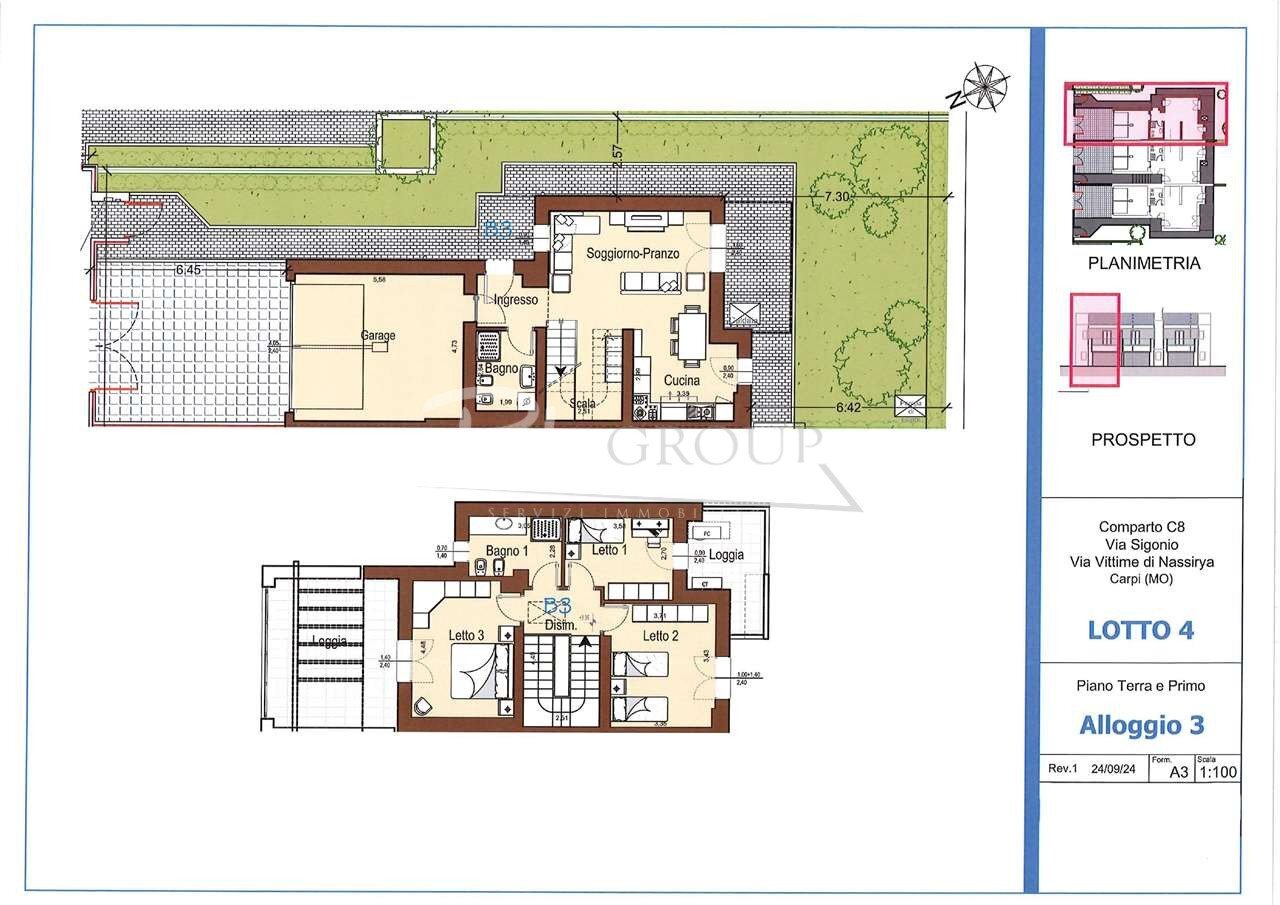 Four-room apartment Carpi - photo 1