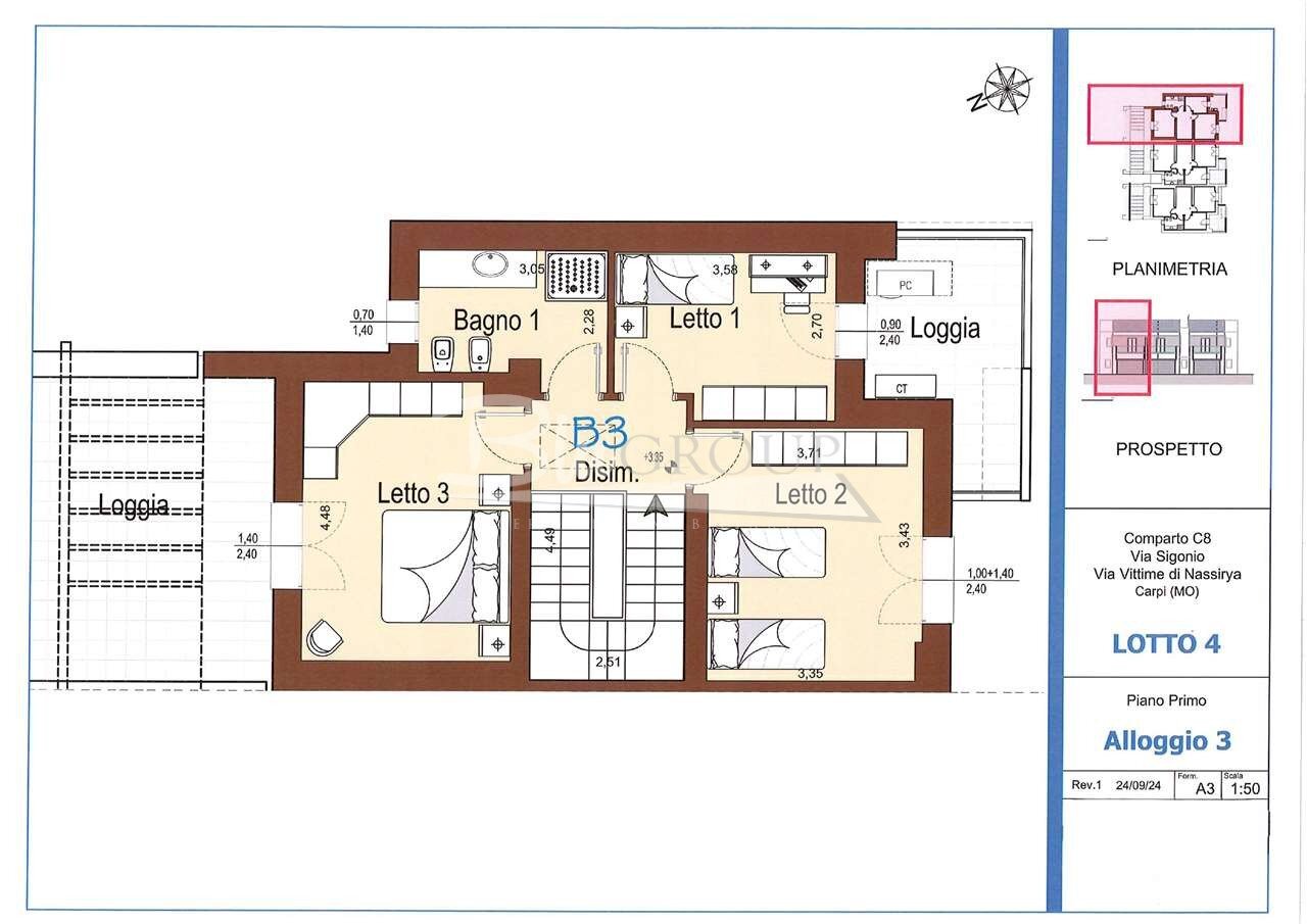 Four-room apartment Carpi - photo 3