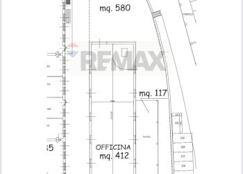Pianta 2D - Capannone via Turati, Luino - foto 7