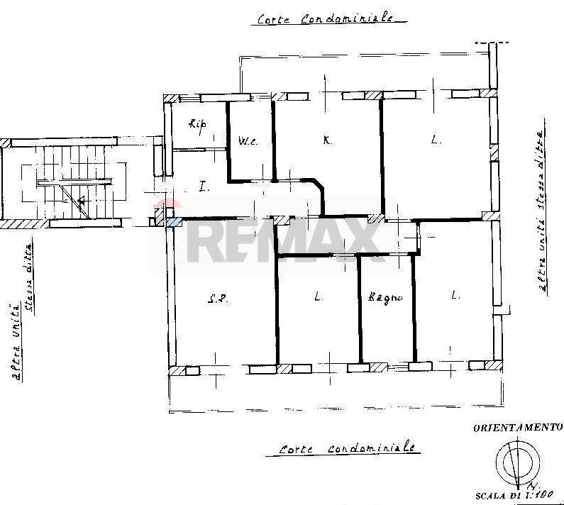 Pianta 2D - Appartamento Via Nazionale
 
595, Capo d'Orlando - planimetria 1