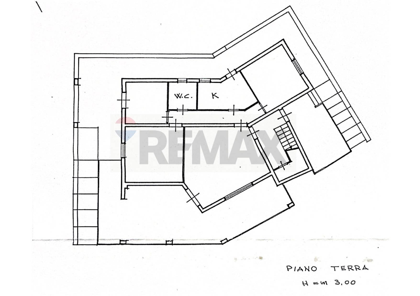 Pianta 2D - Villa contrada barone snc, Monreale - floor plans 1