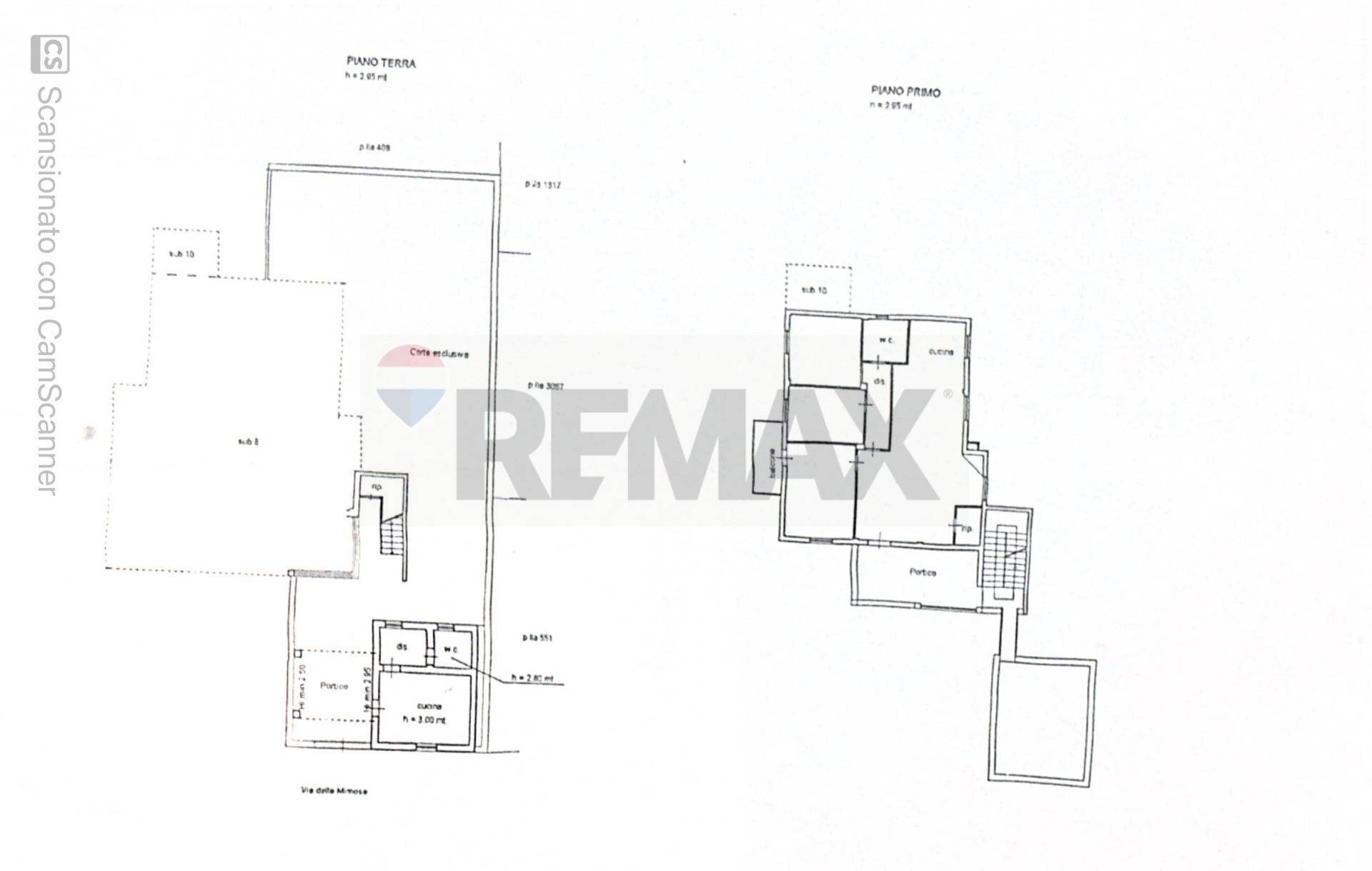 Pianta 2D - Villa via Delle Mimose
 
snc, Carini - planimetria 1