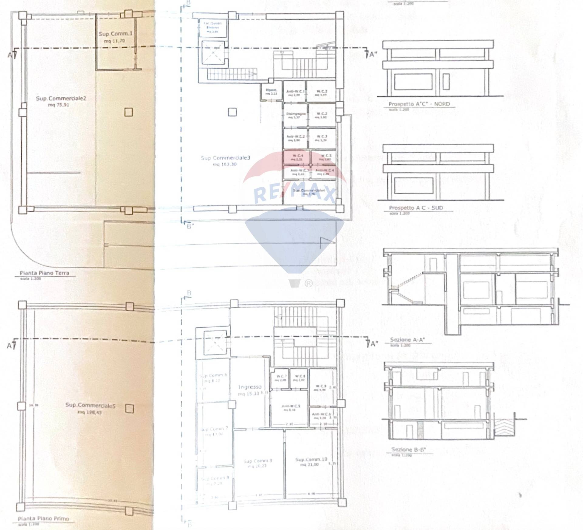 Pianta 2D - Locale Commerciale Via Pietro Nenni
 
80, Ragusa - planimetria 1