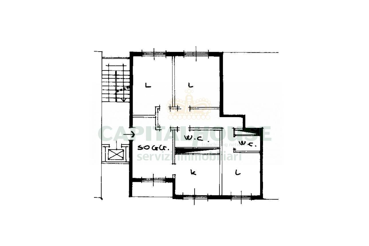 Foto 29 - Quadrilocale Via Solferino, Buccinasco - planimetria 1