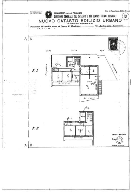 Foto 44 - Villa Via Martiri della resistenza, Cantiano - floor plans 1