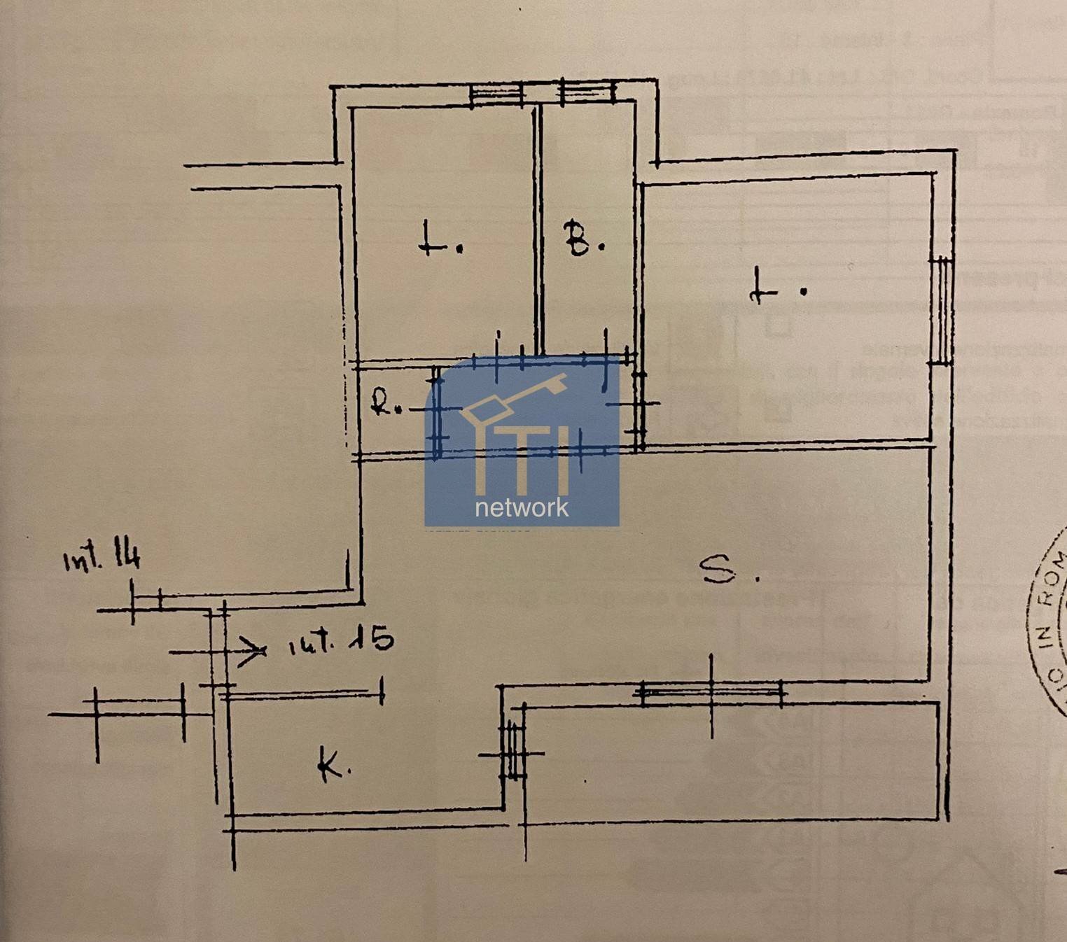 Foto 17 - Trilocale lungomare delle sirene, Pomezia - planimetria 1