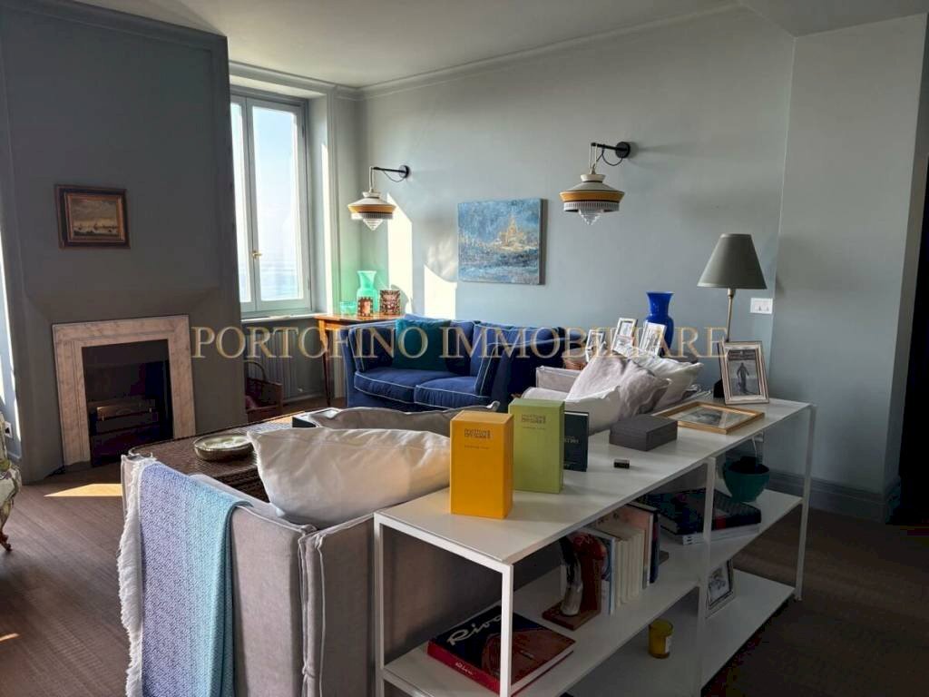 Salone - Appartamento via Jacopo Ruffini, Camogli - foto 3