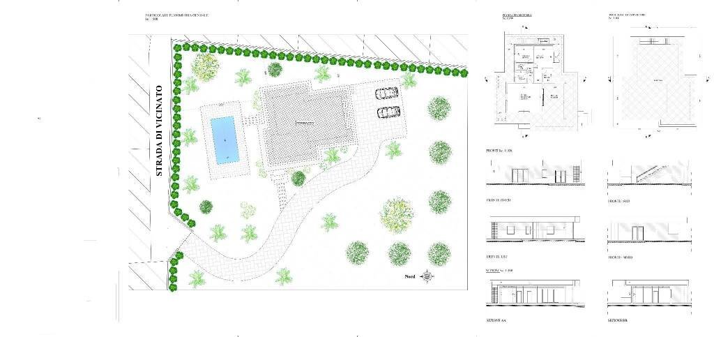 Planimetria - Building land via Fondo Cicala, Carini - photo 1