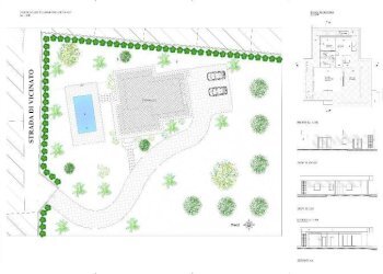 Planimetria - Terreno edificabile via Fondo Cicala, Carini - foto 1