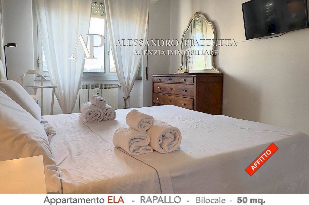 Camera da letto - Two-room apartment hamlet San Massimo, Rapallo - photo 3