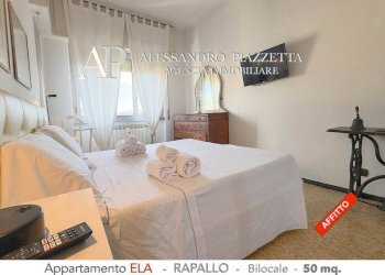 Camera da letto - Bilocale frazione San Massimo, Rapallo - foto 14