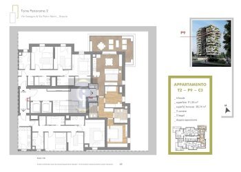 PLANIMETRIA - Trilocale Brescia - foto 17