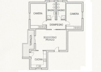 Four-room apartment Via San Donato, Granarolo dell'Emilia - photo 13