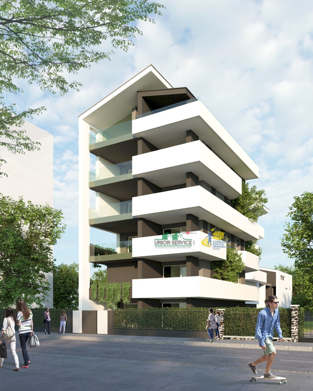 V6_2_edit.jpg - Four-room apartment Via Alberto Pasini, Parma (neighborhood Pablo) - photo 2