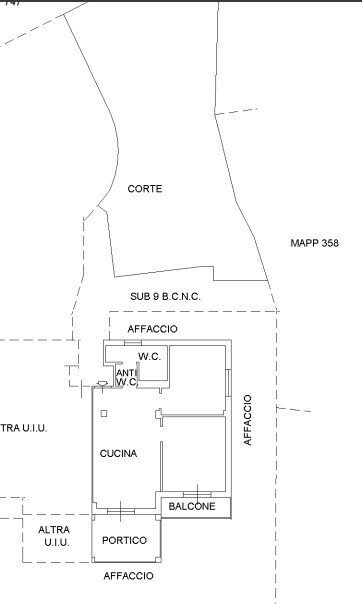 Immagine 2025-12-11 173742.jpg - Three-room apartment Strada Montegrazie, Imperia - floor plans 1