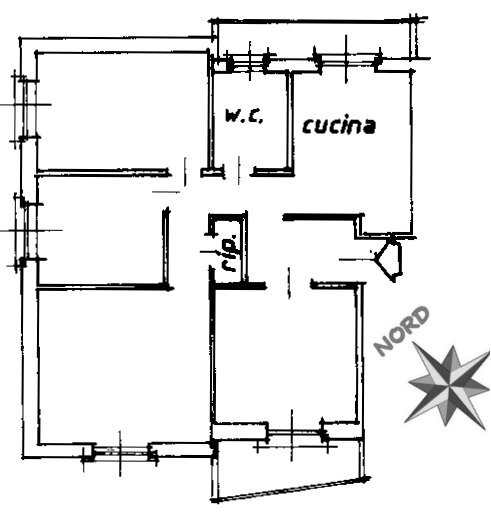 plan .jpg - Appartamento Via Piacenza 2, Sestri Levante - planimetria 1