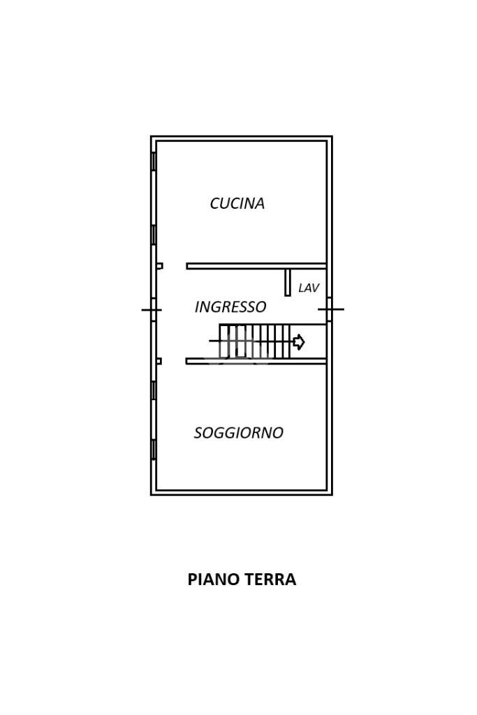 Casa indipendente Via XX Settembre, Poggio Renatico - planimetria 1