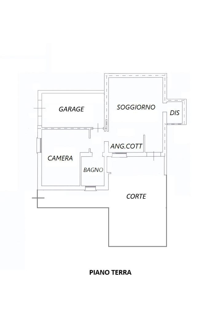 Bilocale Via Austria, Poggio Renatico - planimetria 1